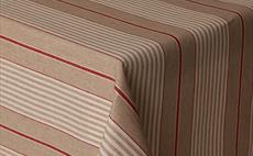 Harbour Red Stripe Tablecloth