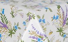 Bees Lilac Oilcloth >> OUT OF STOCK