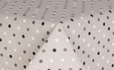 Spots Grey Tablecloth
