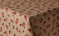 Pink Roses Oilcloth