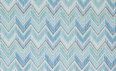 Zig Zag Blue Fabric