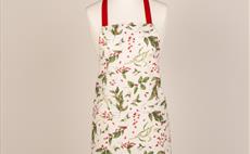 Mistletoe Adult Apron - Blaze