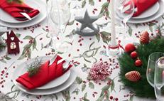 Christmas Oilcloth