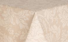 Damask Latte Tablecloth