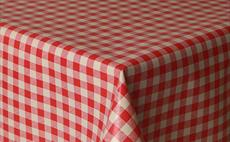 Gingham Red