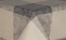 Jacquard Grey Tablecloth