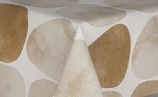 Stones Beige Tablecloth