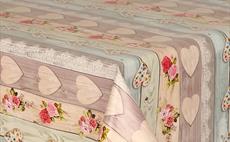 Love Bouquet PVC Tablecloths