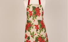 Poinsettia Adult Apron - Mirha