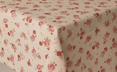 Pink Roses Oilcloth