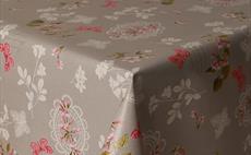 Pink Butterflies PVC Tablecloth 160cm Round >> DISCONTINUED