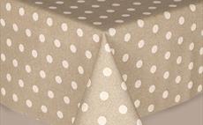 Loneta - Polka Cream - 175cm Round