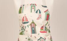 Beach Huts Adult Apron - Valencia